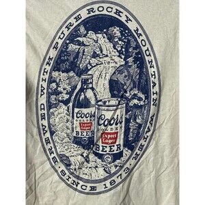 Coors Banquet Shirt size S
